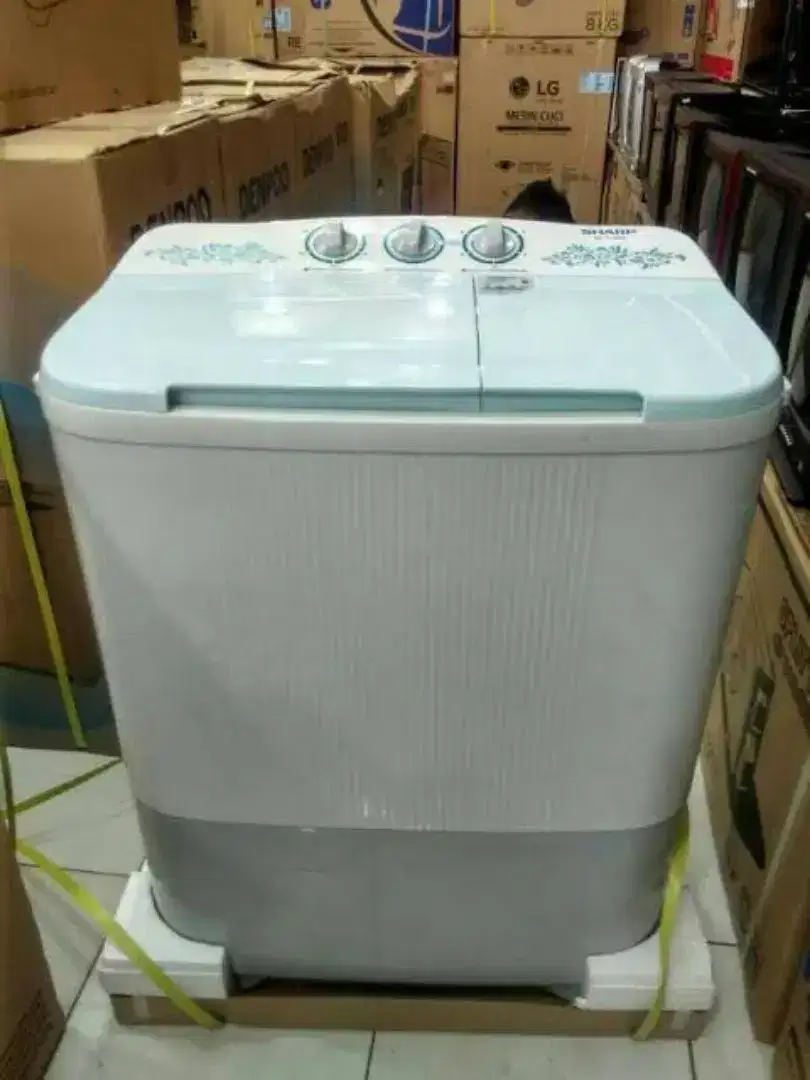 SHARP MESIN CUCI 7,5 KG 2 TABUNG