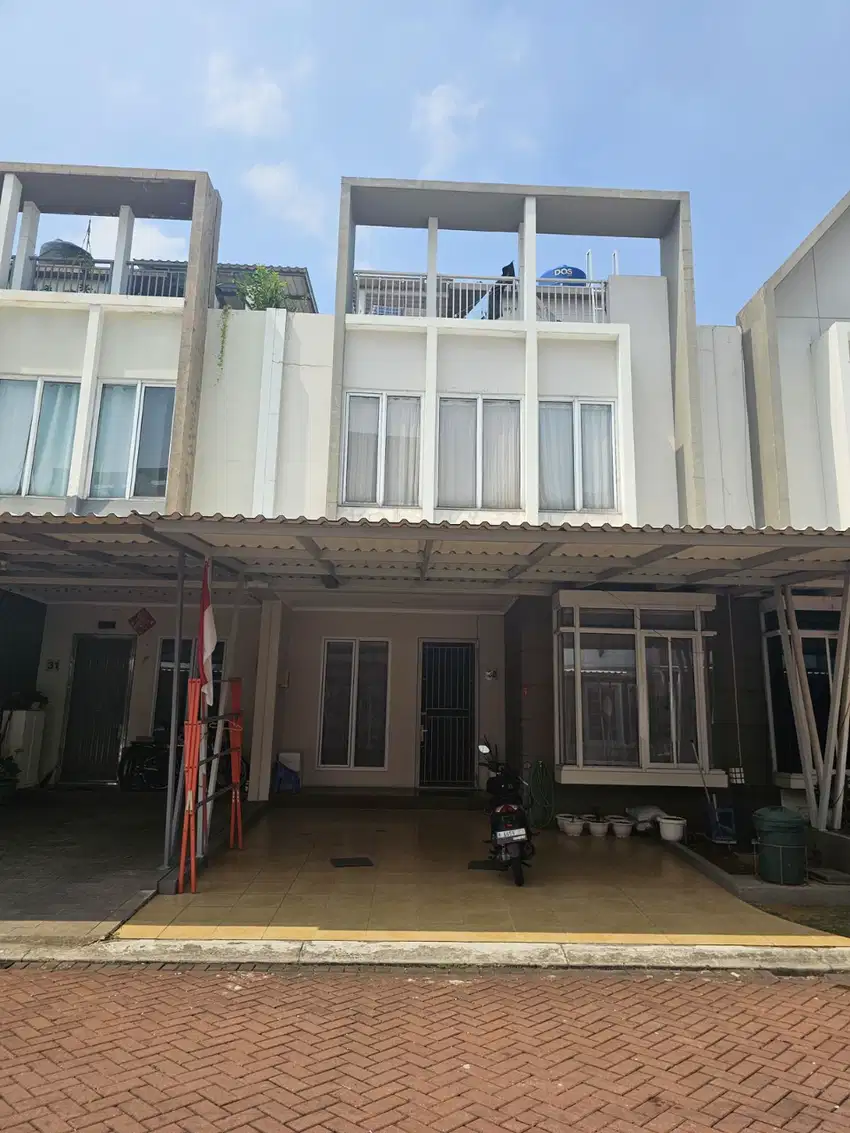 Rumah semi furnished Boston Gading Serpong Type 7 x 12