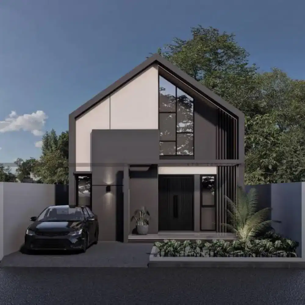 Perumahan mezzanine di depok nempel jalan raya besar