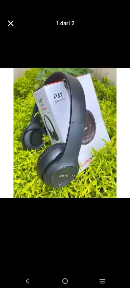 Headphone Bando Bloutooth Wireless