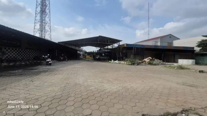Disewakan lahan ex carwash cocok utk Padel di Kaliabang Bekasi Utara