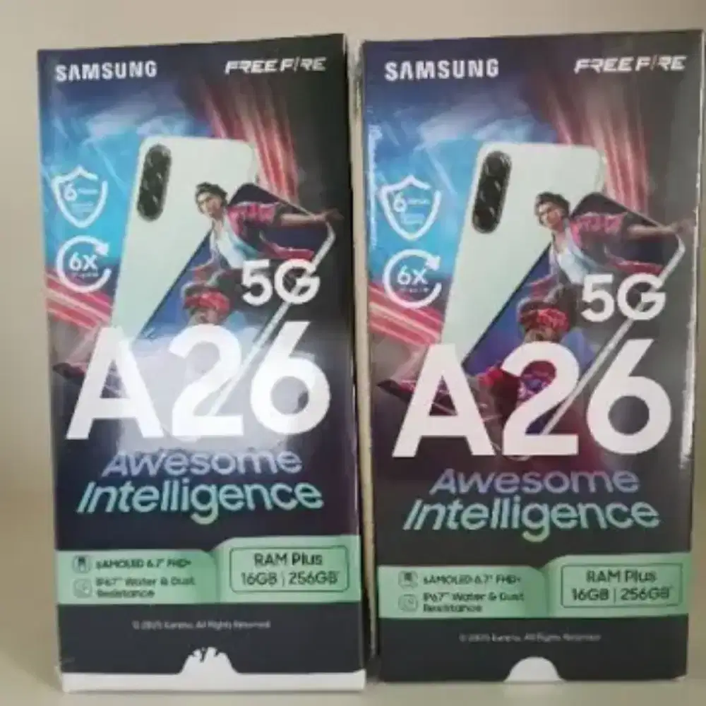 Samsung galaxy A26 5G 256gb ram 8gb dan8/128 resmi