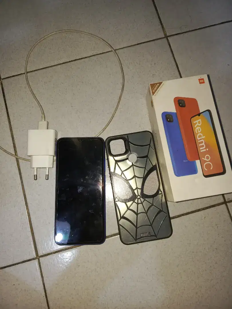 JUAL Xiaomi 9c 3/32 no minus full sett