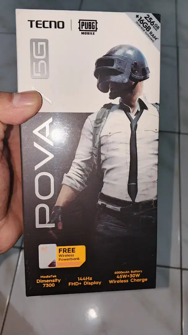 Tecno Pova 7 5G 16/256 BNIB Segel Garansi Resmi