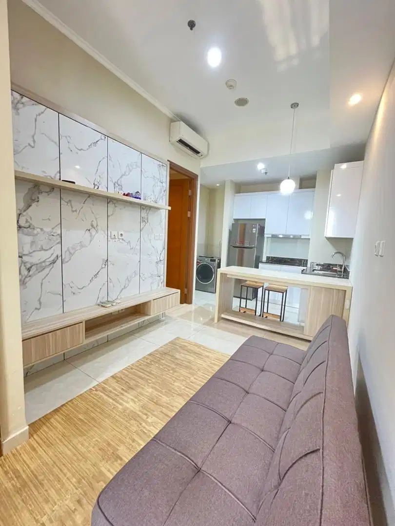 disewakan 1 + 1 Bed Condominiu Taman Anggrek Residence Full Furnished