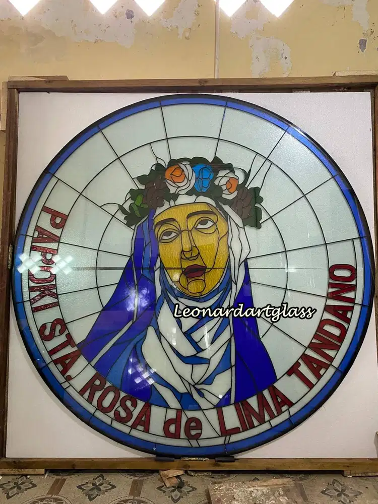 PABRIK PRODUKSI KACA PATRI SURABAYA / STAINED GLASS SURABAYA