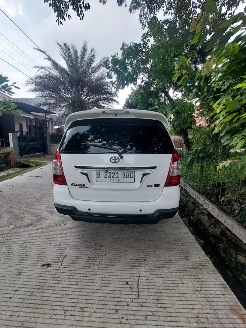 TOYOYA KIJANG INOVA G MANUAL DIESEL TAHUN 2013 ISTIMEWA