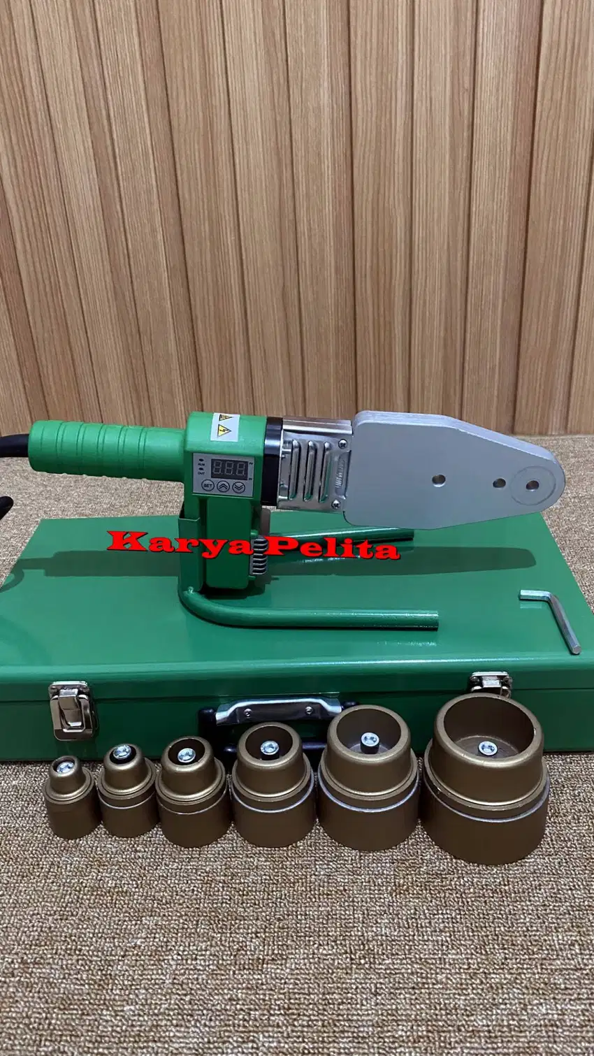 mesin pipa ppr / mesin las pipa ppr digital ukuran 20mm - 63mm ready