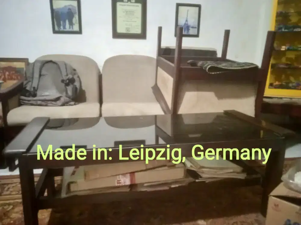 Open PO: Meja Kaca plus Kursi Tamu merk LIGNA