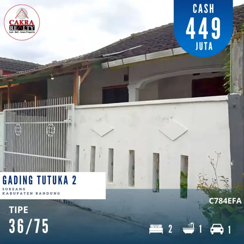 Rumah murah lokasi dekat tol