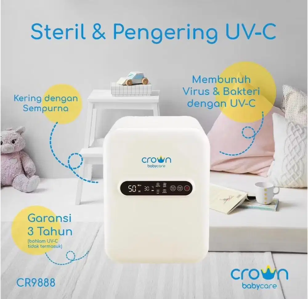 Sterilizer crown