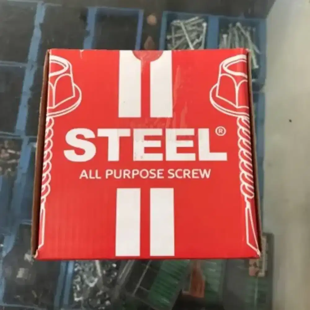 Baut drilling Sekrup / Skrup / Roofing halus merk PATTA 12x55 5,5cm