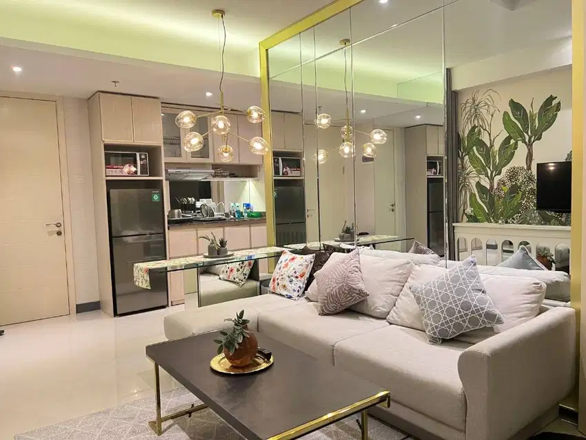 DIJUAL APARTEMEN BENSON TOWER 2BR FULL FURNISHED LOW FLOOR