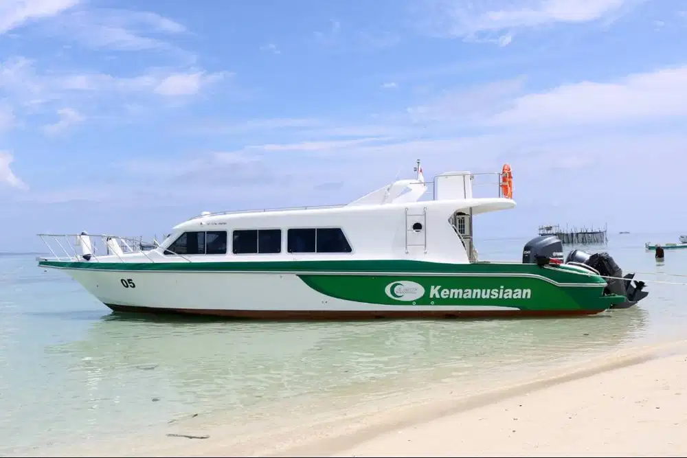 DIJUAL CEPAT KAPAL FIBER/CREW BOAT