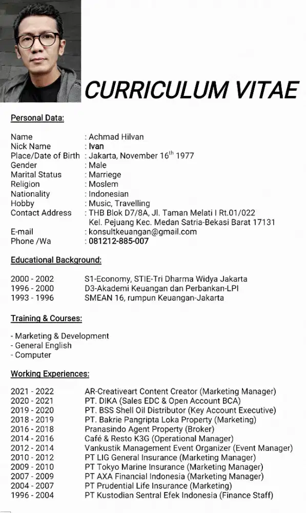 Mencari pekerjaan manager development sales marketing digital konten