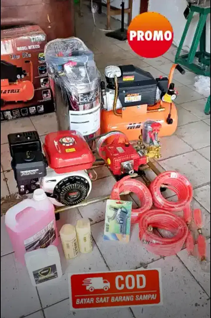 READY.. ALat Mesin Steam SaLju Buat Usaha Cucian Motor Mobil