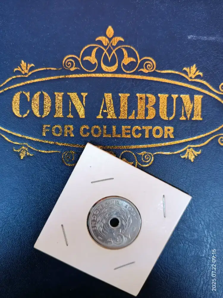 Uang kuno 5 Sen Tahun Emisi 1954