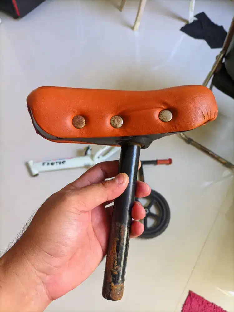 Sparepart copotan jok push bike merk exotic