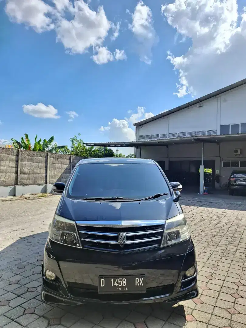 Alphard 2008 2.4 V matic. Km 118rb