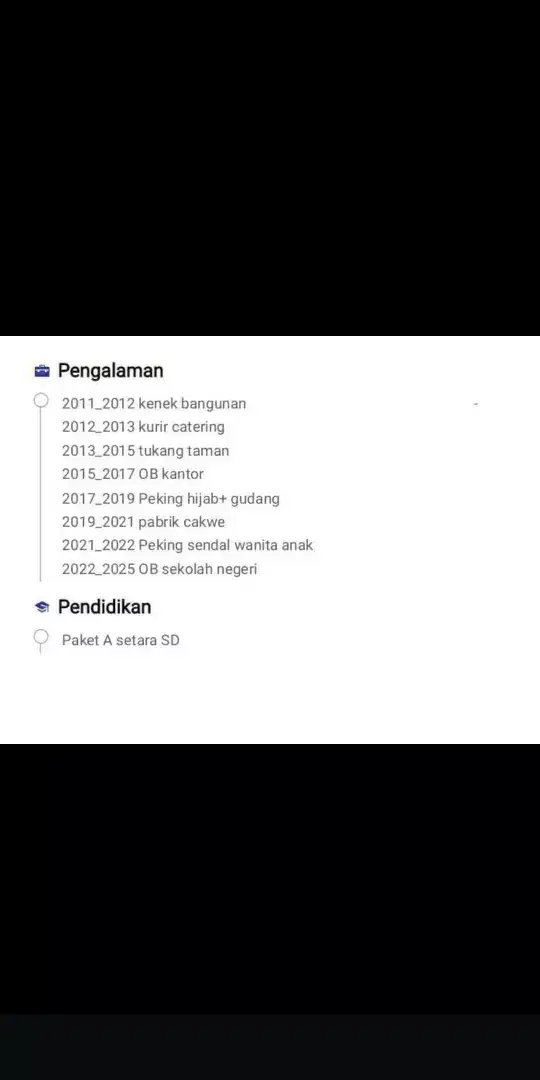 Pencari kerja hobby bersih bersih atau OB