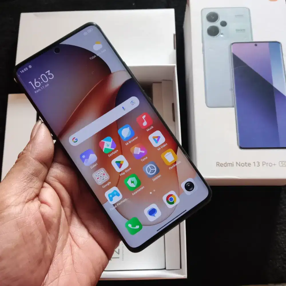Redmi Note 13 Pro Plus 5G (12/512) Mulus Fullset Ori