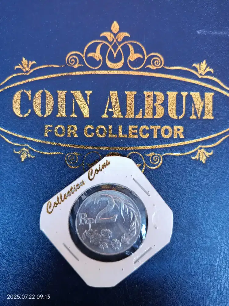 Uang Kuno Rp 2 Tahun Emisi 1970 Kondisi Perfect