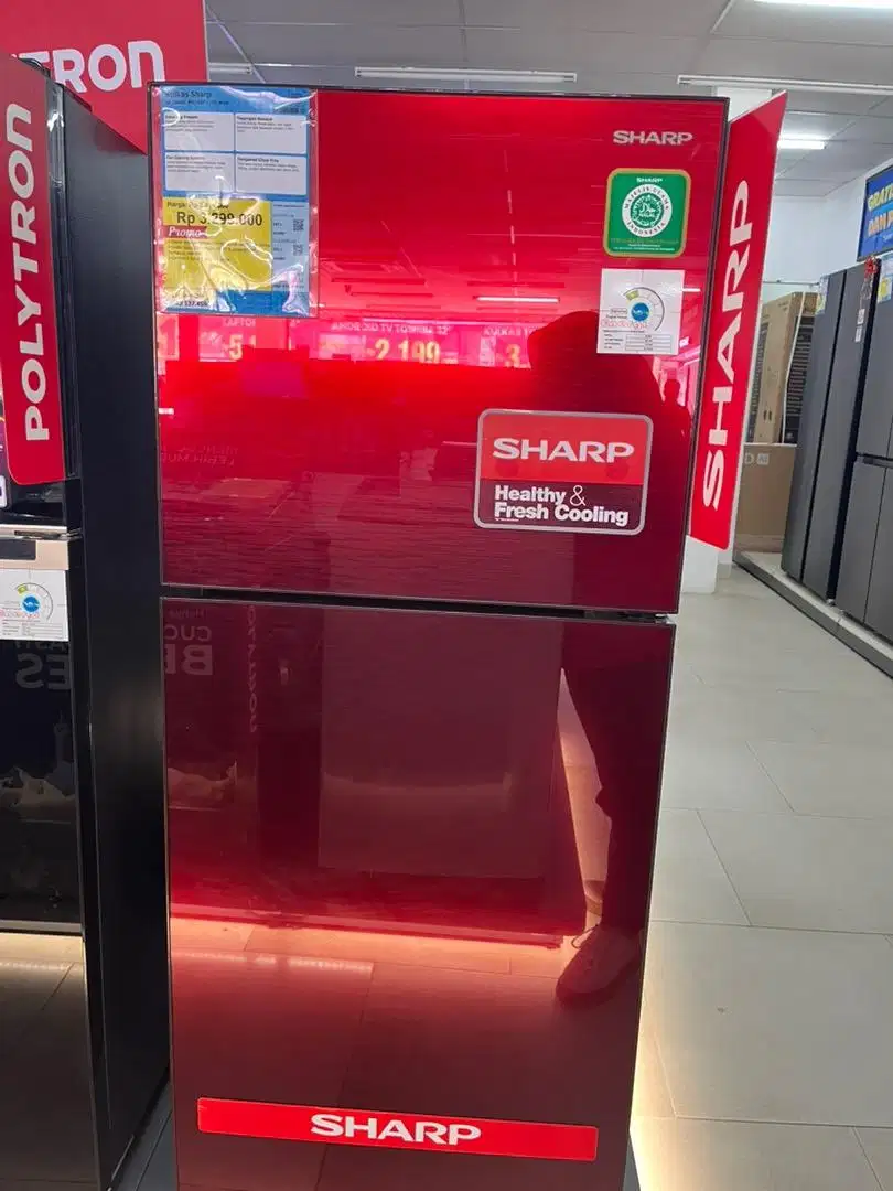 Kulkas Sharp 187L | Promo Cicilan Gratis 1x Angsuran