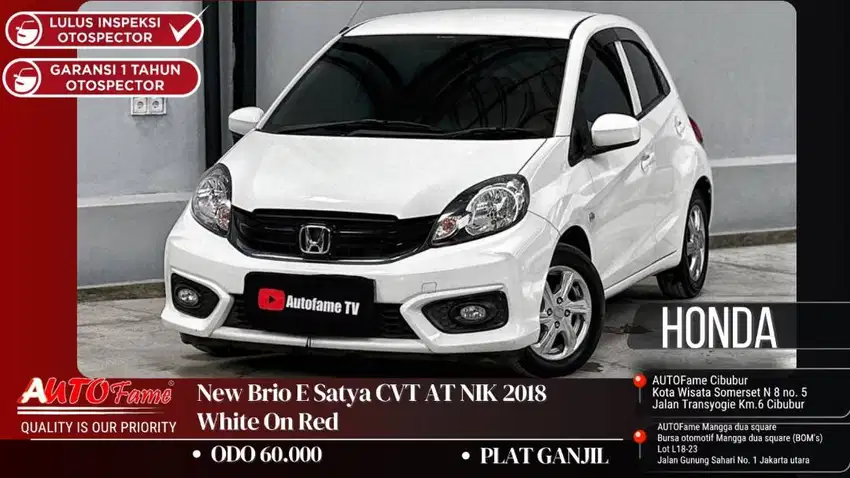 Honda Brio 1.2 Satya E Hatchback 2018