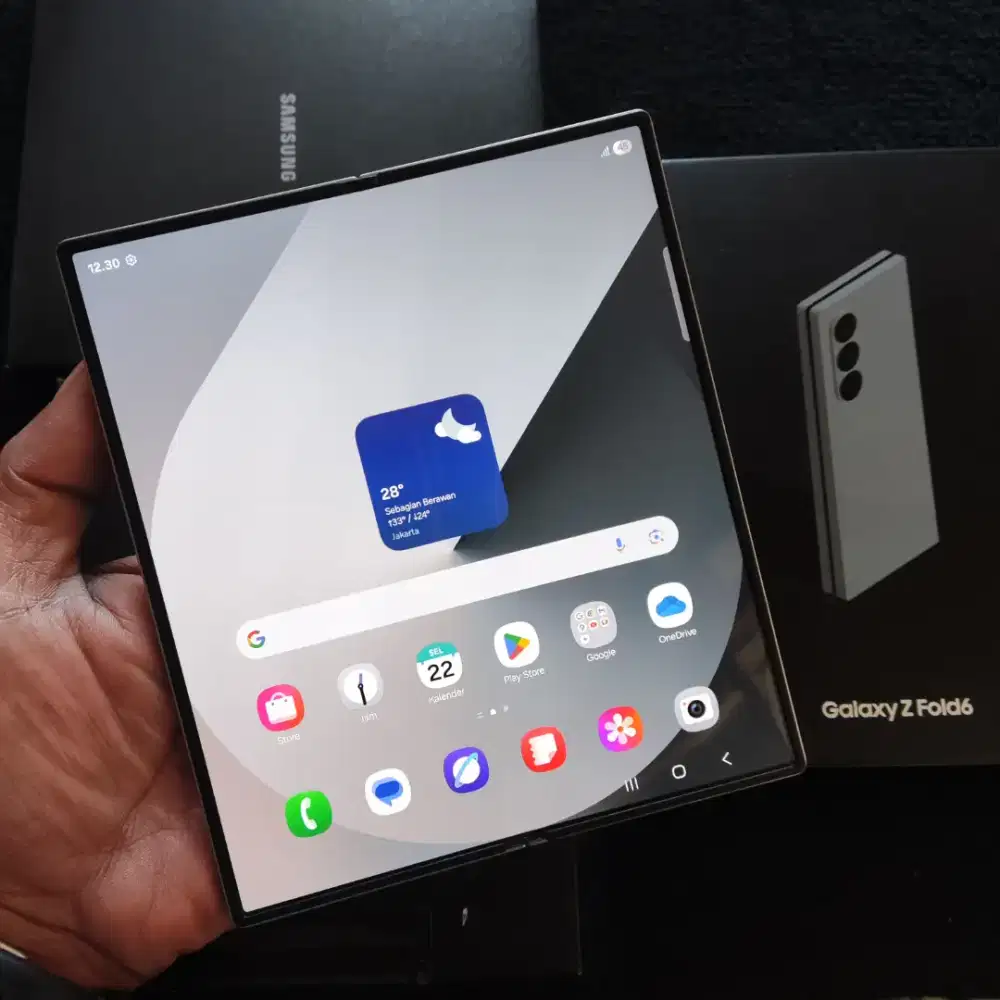 Samsung Z Fold 6 5G Sein Ram 12 Internal 512 Fullset Original