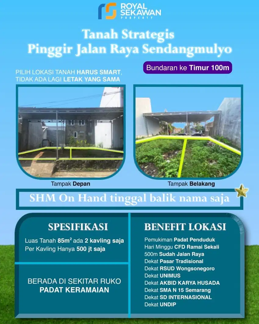 Tanah dan bangunan
