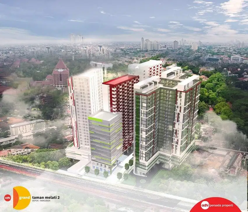 JUAL (2 Studio Jadi 1) Apt Taman Melati Margonda Tower B EXCLUSIVE