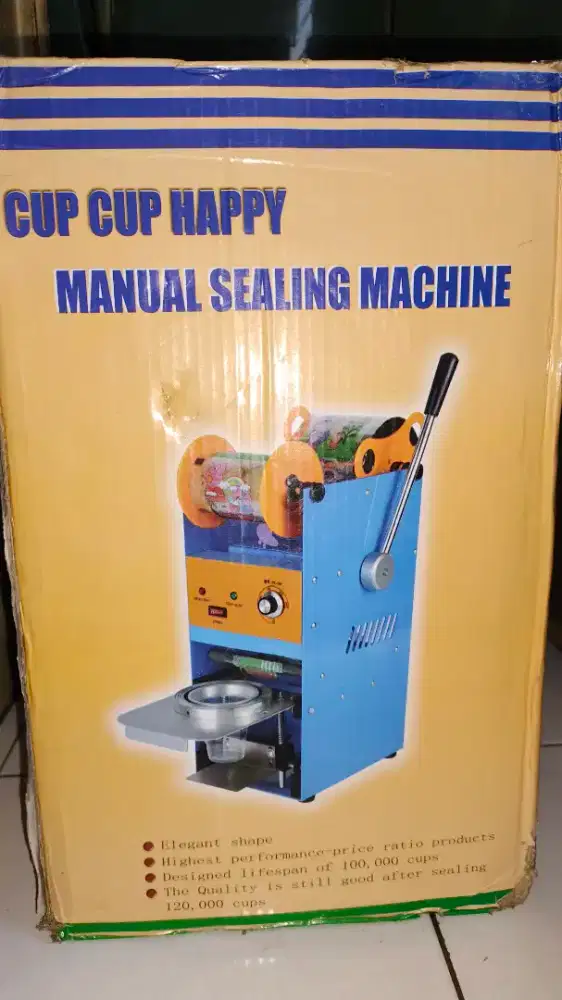 Manual sealing machine ( cup sealer manual)