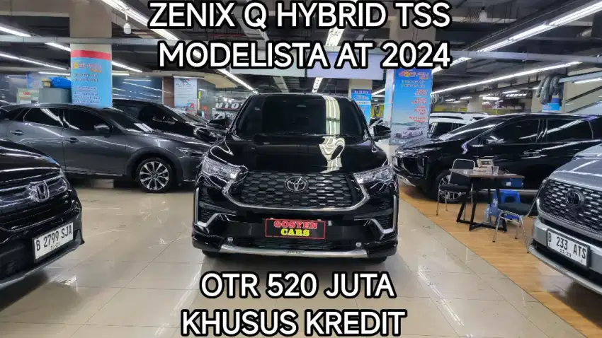 TOYOTA INNOVA ZENIX Q HYBRID TSS MODELISTA AT 2024 KONDISI ISTIMEWA