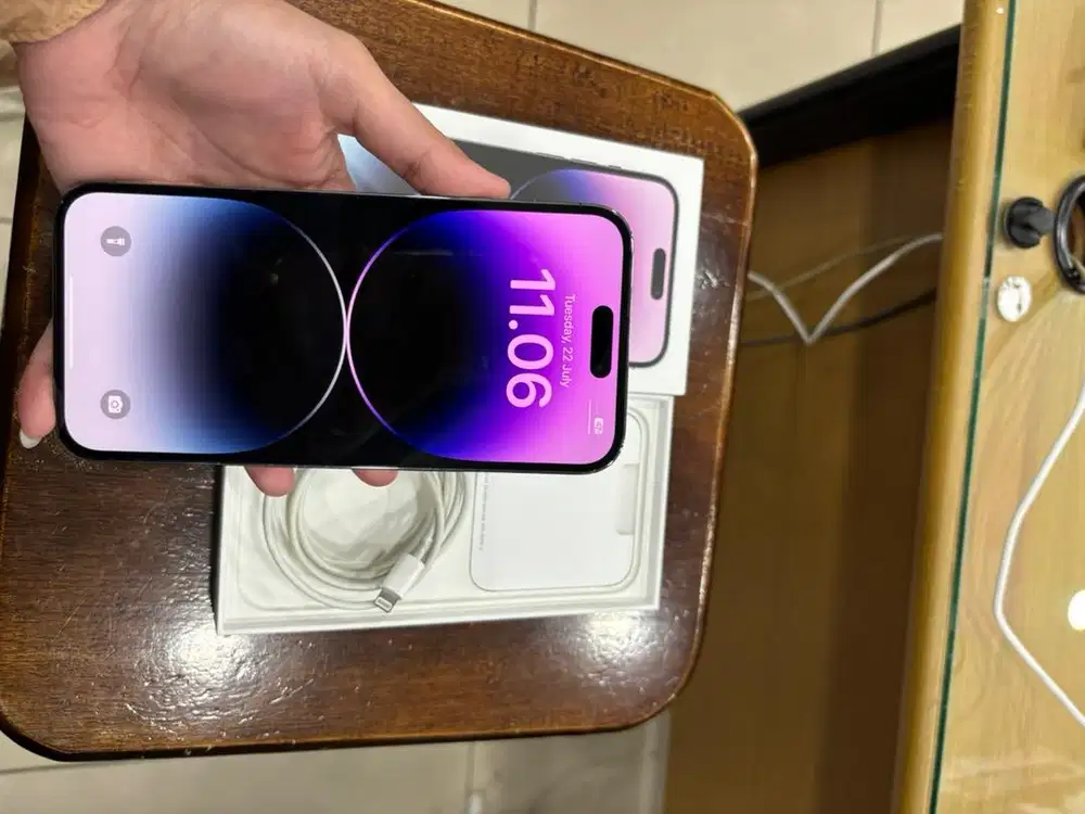 Iphone 14 pro max 1TB resmi BH81% mulus