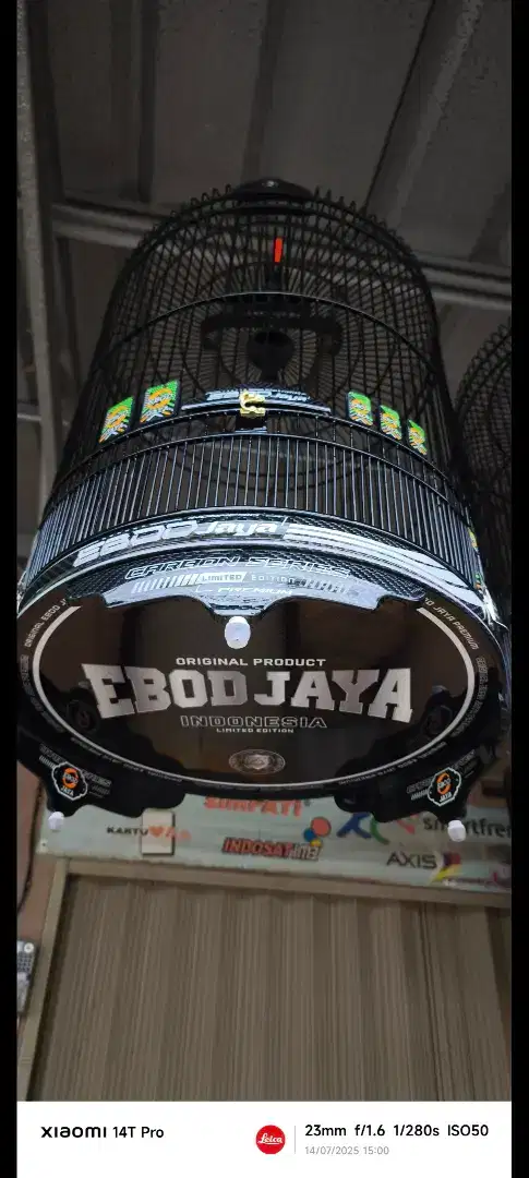 Sangkar ebod pvc kandang ebod decal
