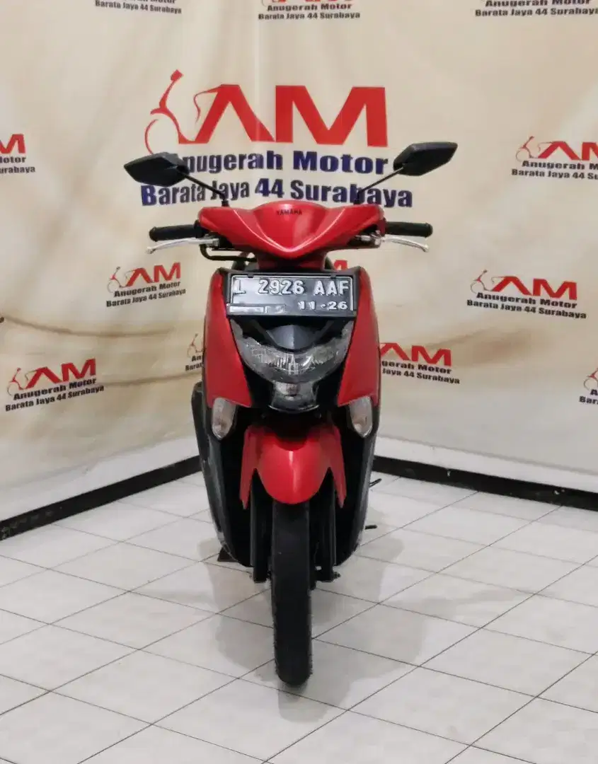 Yamaha Gear 125 Type S Tahun 2022 merah doff