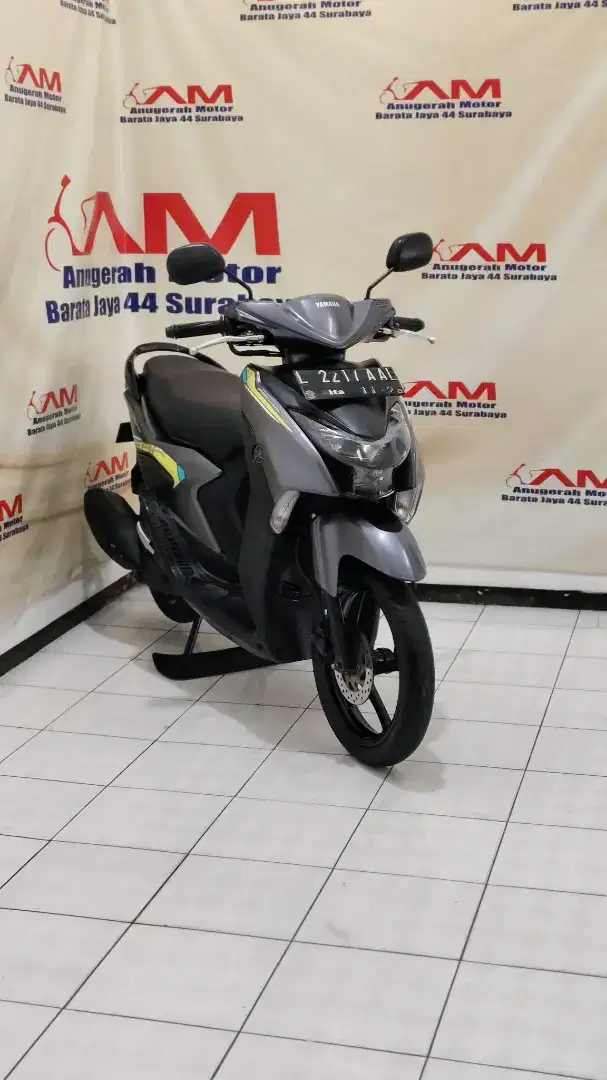 Siap pakai Yamaha Gear 125 Tahun 2021 warna Abu-abu
