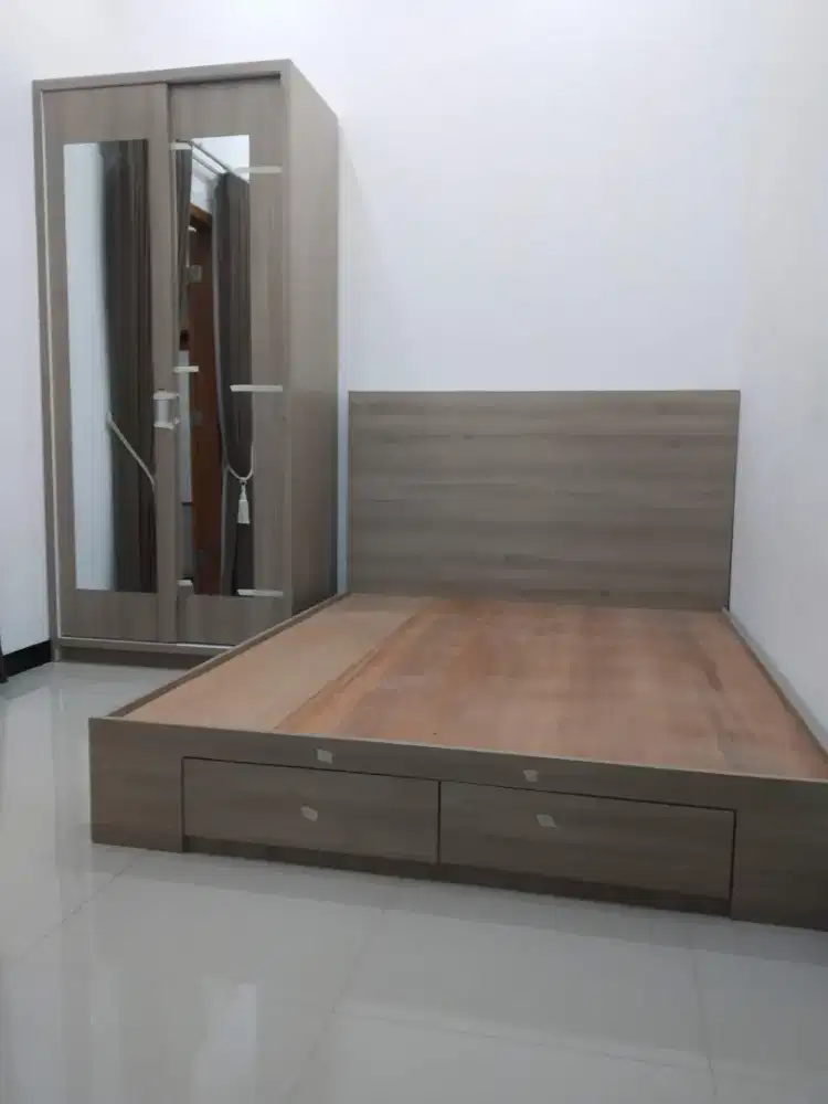 Kamar set custom Lemari dipan meja minimalis