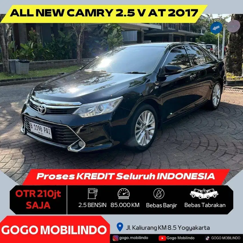 [Dp10jt] All New Camry V Matic 2017 ISTIMEWA Kredit Murah