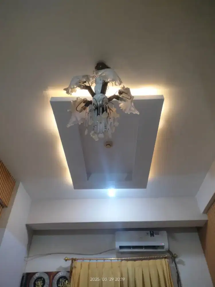 Finiture design plafon gypsum murah
