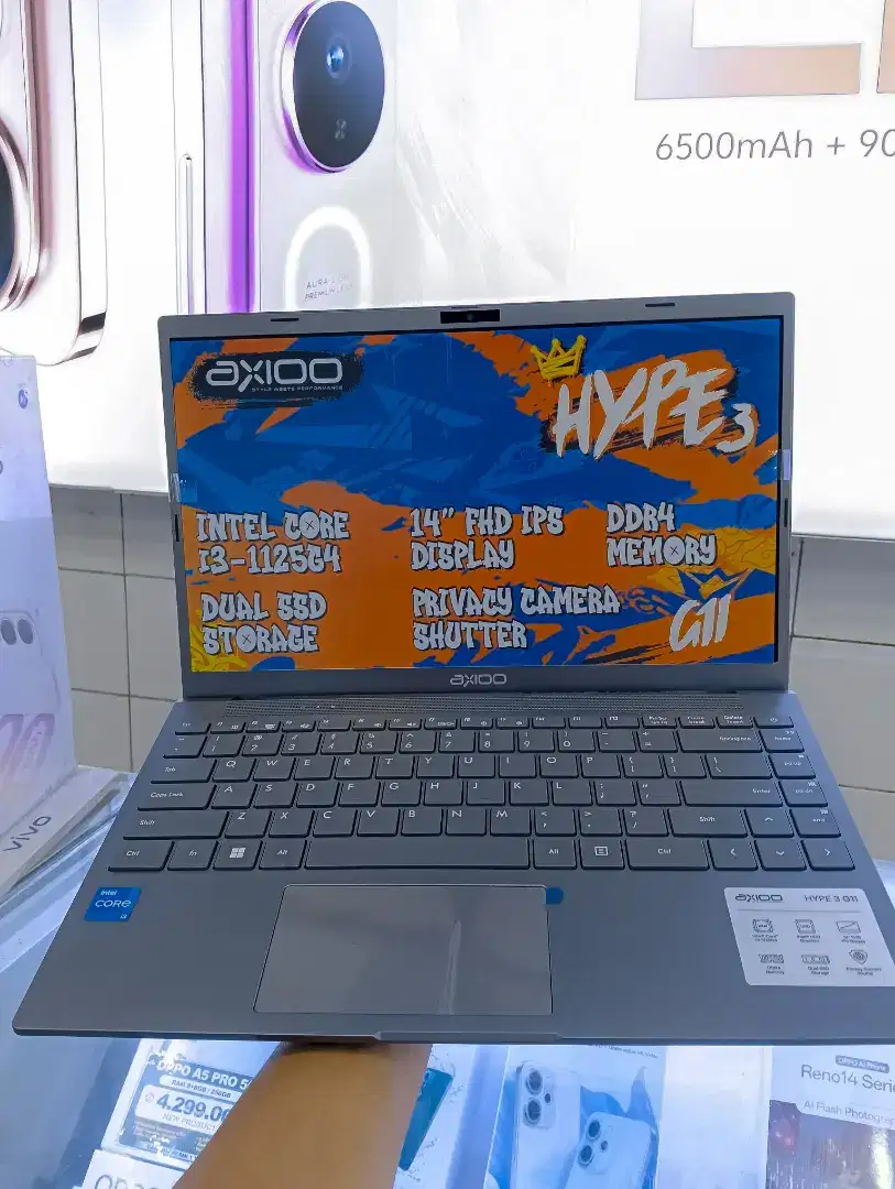 LAPTOP BARU DANA PELAJAR | AXIOO HYPE 3 CI3-GEN11 | BISA KREDIT 0 DP