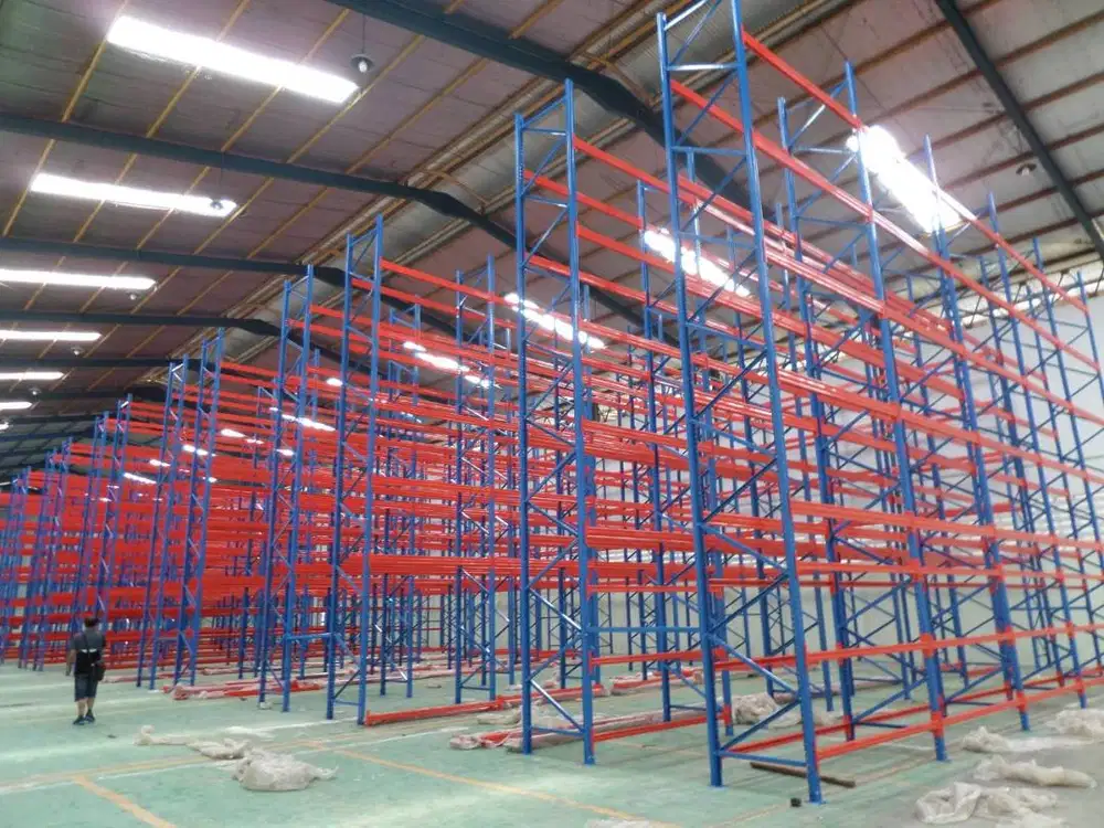 HEAVY DUTY 10TON RAK GUDANG TYPE PALLET POWDER COATING ANTI KARAT