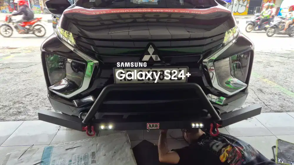 Dijual Tanduk Bumper Depan ARB Mobil Xpander.
Barang Seperti Baru.