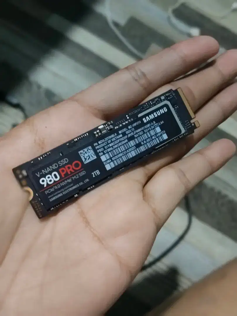 Samsung SSD 980 PRO M.2 PCle NVMe Gen4 M2 2TB 2280
