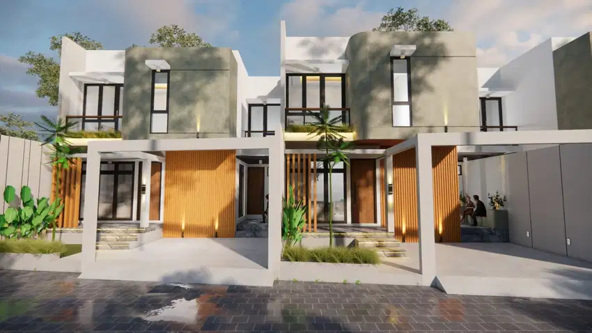 Rumah 2 Lantai Dekat SCH