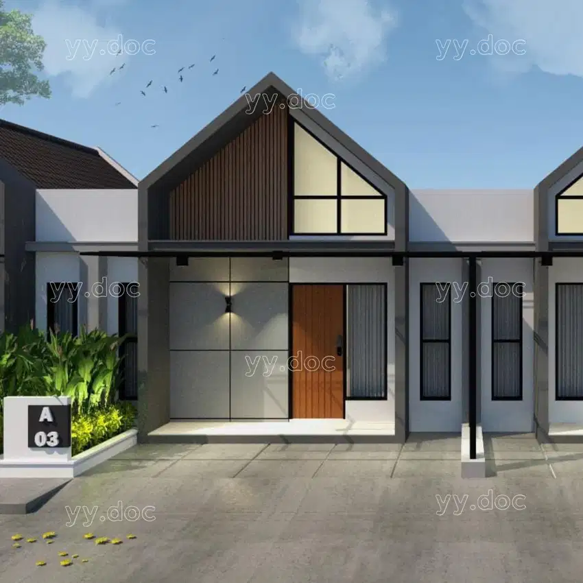 Rumah Minimalis Modern Mayor Zainal Arifin, Balikpapan