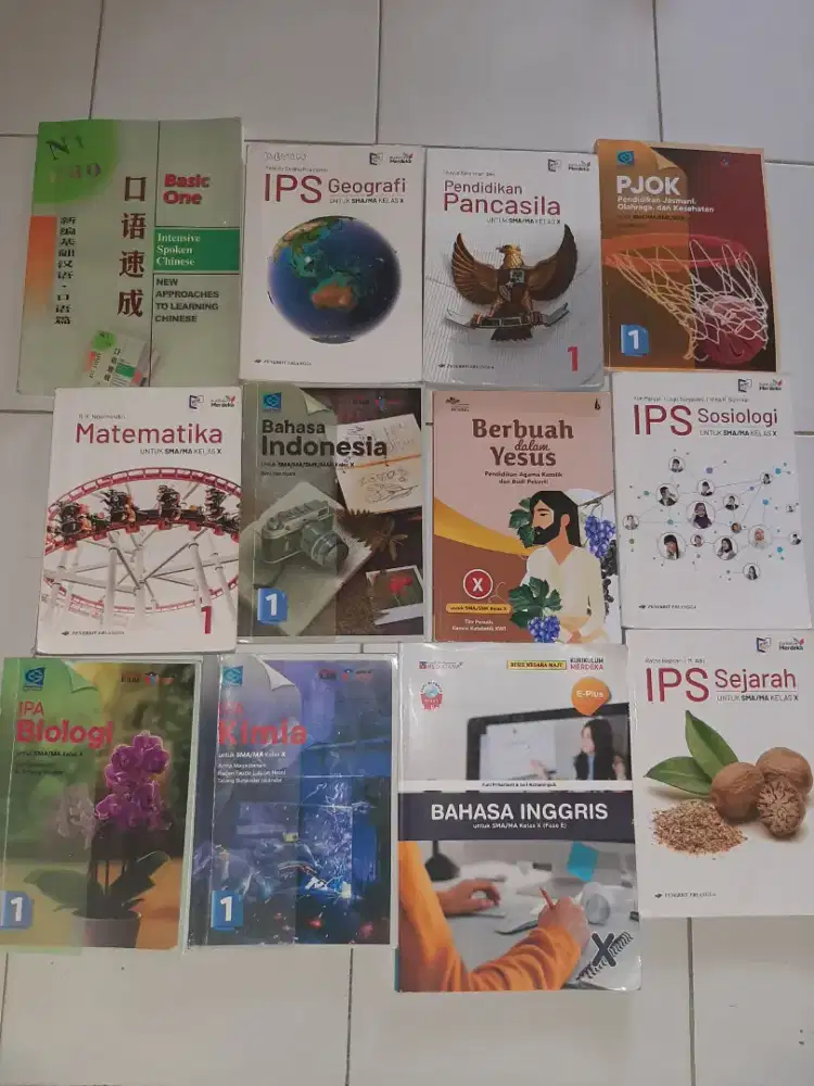 BUKU PELAJARAN KLS 10