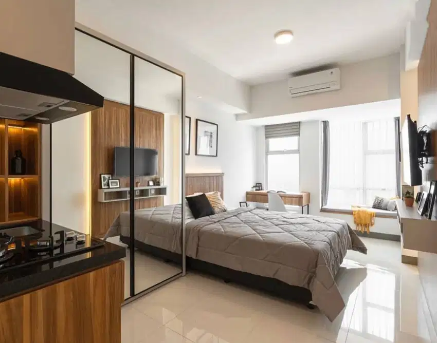 DISEWAKAN STUDIO ANDERSON MEWAH FULL FURNISHED LENGKAP SIAP HUNI