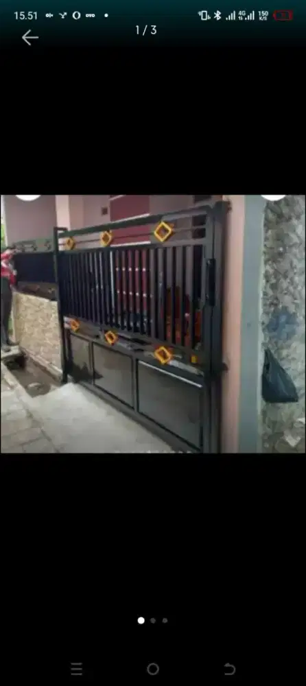 Pagar pintu minimalis murah