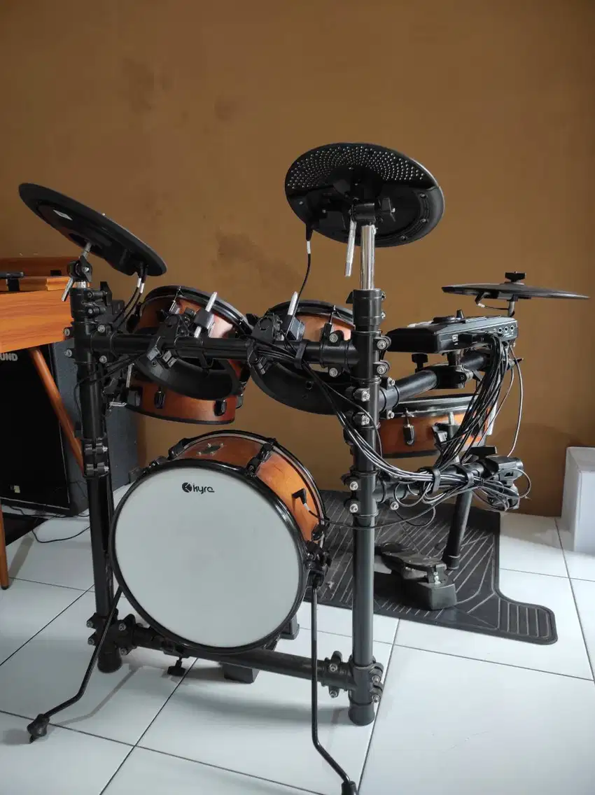 Drum Elektrik Second Kyre E 1.0 Kondisi Bagus Terawat Tampilan Mewah
